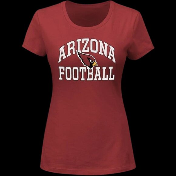 Team Apparel Tops - Arizona Cardinals Jersey Women’s 2X Red NFL Football Fan Gear